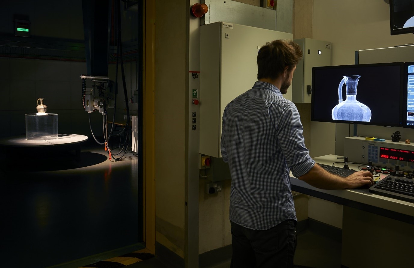 Blacas Ewer X-ray Imaging © Trustees of the British Museum