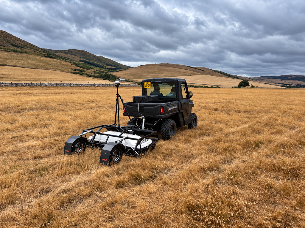 ATV and GPR in use